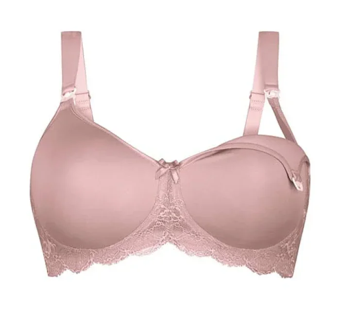 Miss Lovely podprsenka na kojení s pěnovou výztuží model 10621429 rosewood - Anita Maternity