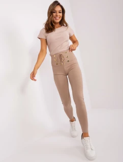 Legíny TW LG OB059.37X tmavo lila