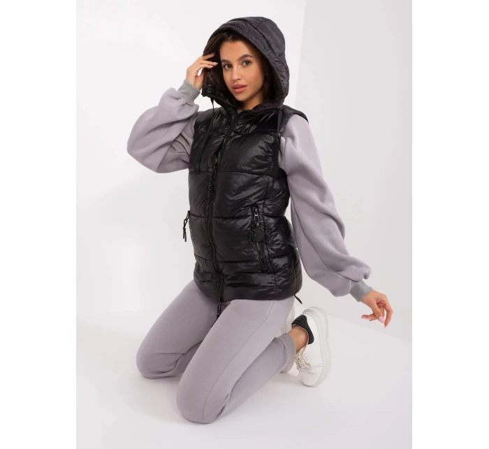 Dámska vesta D50048X80113A2 Black - FPrice