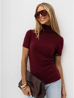 Sweter IR SW model 22303428 bordowy - FPrice