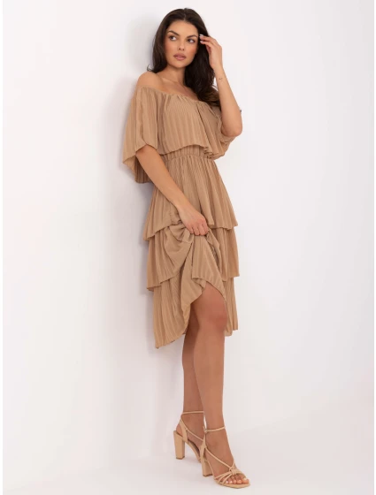 Sukienka TW SK BI model 21207255 camelowy - FPrice