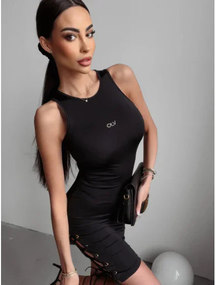 Dámské šaty model 18536736 černé - Ola Voga