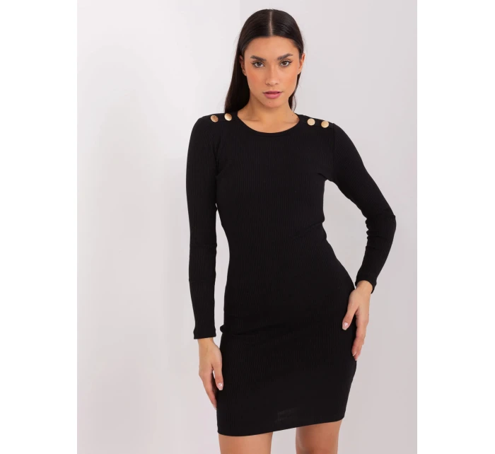 Dámske šaty RV SK 9219.13P Black - FPrice