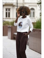 model 21292644 BLOUSE - OFF PINK