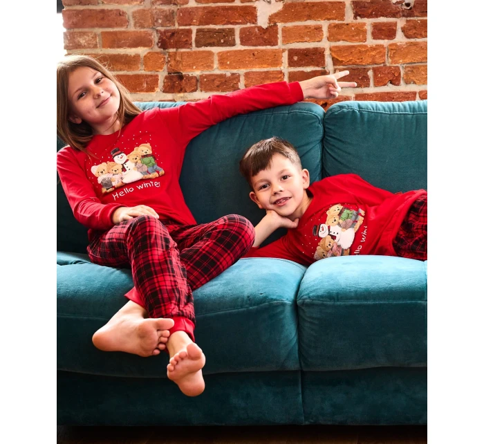 Dětské chlapecké pyžamo model 21416926 Winter 86128 - Cornette