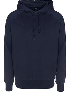 Unisex mikina s kapucí 74. navy model 22413132 - Pure Waste