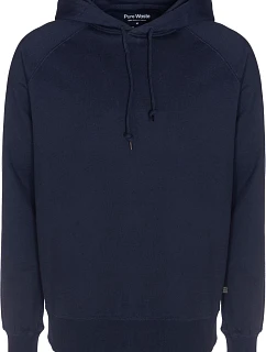 Unisex mikina s kapucí 74. navy model 22413132 - Pure Waste