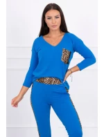 model 18743402 sada s leopardím potiskem - K-Fashion model 18743402 sada s leopardím potiskem - K-Fashion