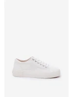 Textilní Dámské Tenisky Big Star model 21692182 Bílé - Big Star Shoes Textilní Dámské Tenisky Big Star model 21692182 Bílé - Big Star Shoes
