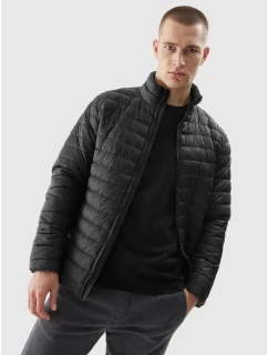 Pánska páperová bunda 4FAW23TDJAM239 20S Black - 4F