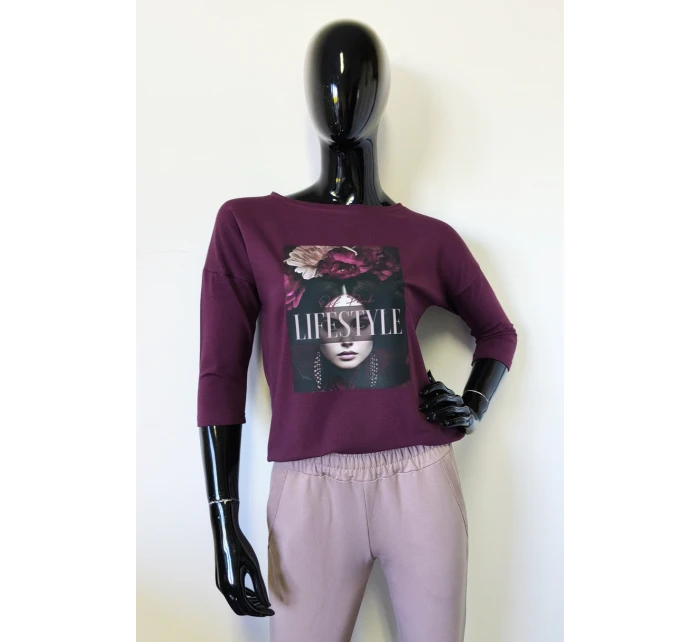 model 21483830 BLOUSE - OFF PINK