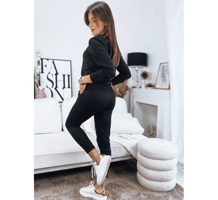 MILIAN dámská tepláková souprava černá Dstreet model 21967788 - FashionStreet