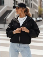 Dámská oversize bunda černá Dstreet model 21973916 - FashionStreet Dámská oversize bunda černá Dstreet model 21973916 - FashionStreet