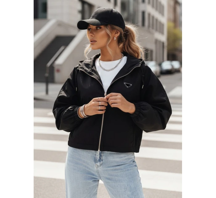 Dámská oversize bunda černá Dstreet model 21973916 - FashionStreet Dámská oversize bunda černá Dstreet model 21973916 - FashionStreet