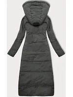 Oboustranná zimní bunda v army barvě s kožešinou model 21247757 - J.STYLE Oboustranná zimní bunda v army barvě s kožešinou model 21247757 - J.STYLE