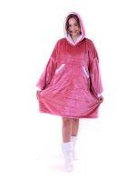 Siena Oversize mikina Old Pink