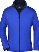 Daiber JN 1129 Dámska 2-vrstvová promo softshellová bunda 02.1129 nautic blue/navy