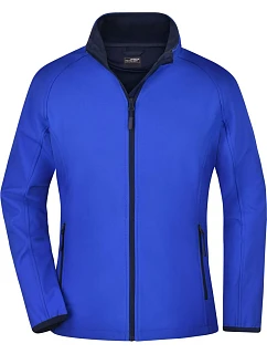 Daiber JN 1129 Dámska 2-vrstvová promo softshellová bunda 02.1129 nautic blue/navy