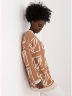 Sweter BA SW model 20301542 camelowy - FPrice