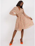 Šaty CHA SK model 17265028 béžová - FPrice Šaty CHA SK model 17265028 béžová - FPrice