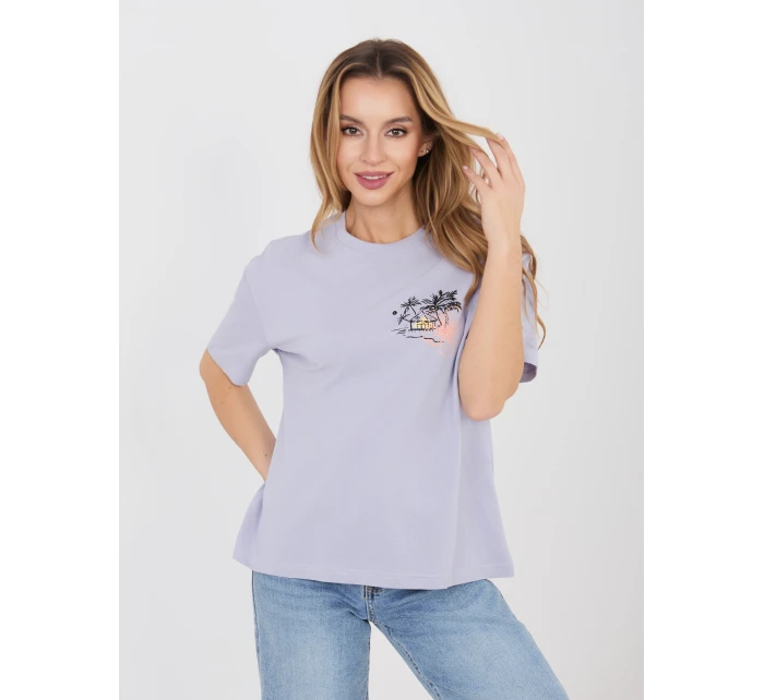 Tričko D12022AH02645AA svetlo fialové