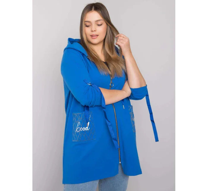 Mikina RV BL 6795.84 tmavo modrá