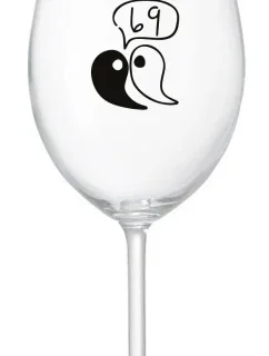 69 - čirá sklenice na víno 350 ml