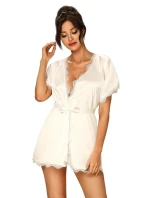 Saténový župan model 15137245 - Obsessive Saténový župan model 15137245 - Obsessive