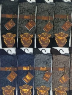 PONOŽKY 12614 S VLNOU BOUTIQUE