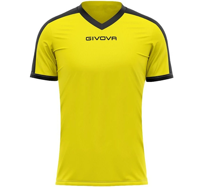 Givova Revolution Interlock tričko žlto-čierne MAC04 0710