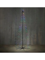 DEKORATÍVNY VIANOČNÝ STROMČEK 230 LED RGB 240CM LUCA