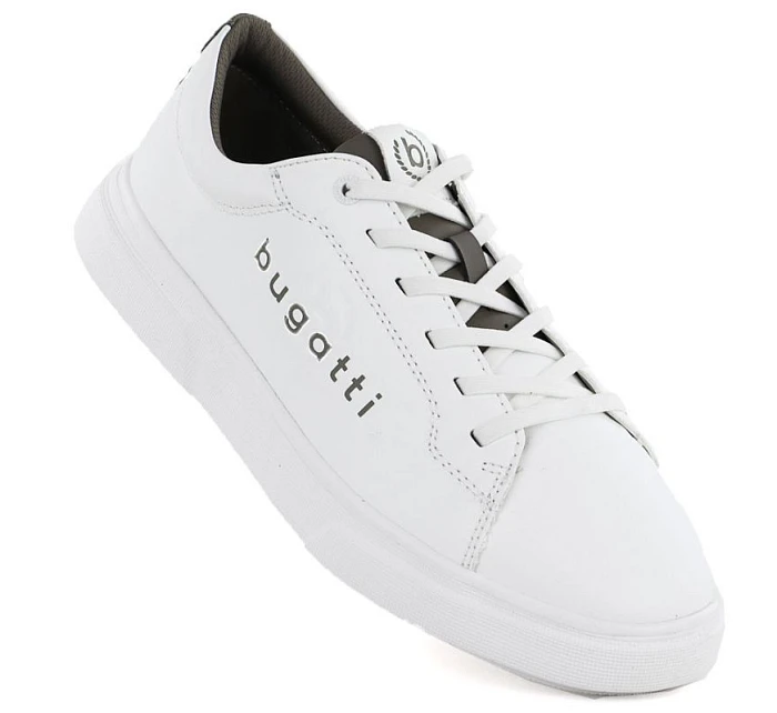 Pánske biele športové topánky Bugatti TT153111
