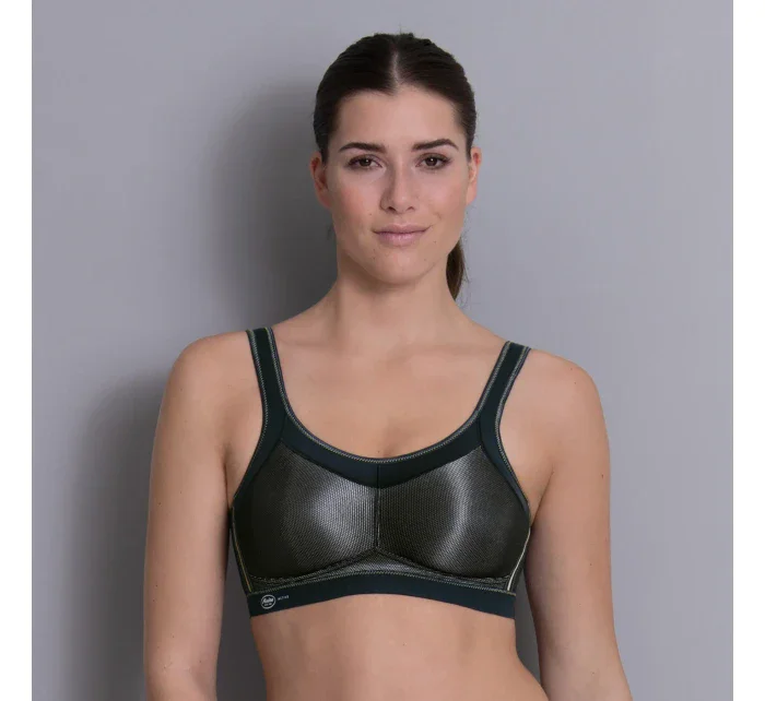 tvarovaná športová podprsenka 5529 čierna - Active