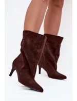 Topánky na podpätku model 222511 Step in style