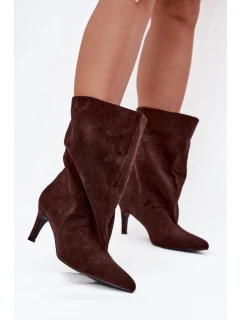 Topánky na podpätku model 222511 Step in style