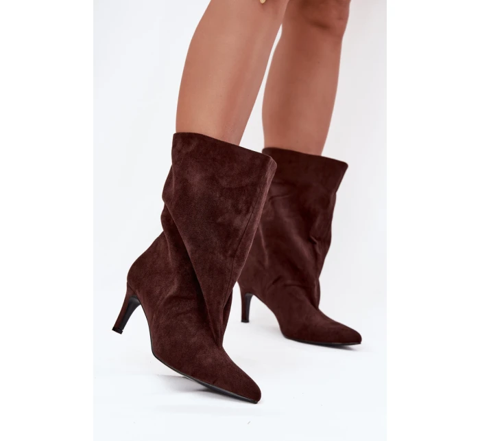 Topánky na podpätku model 222511 Step in style