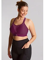 Sportovní podprsenka model 22046478 34 D Bordó - Panache