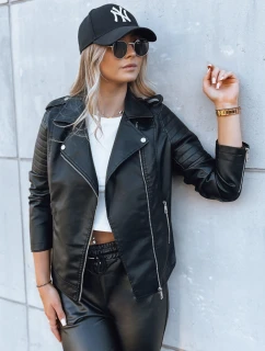 Dámská kožená bunda  black Dstreet model 21971229 - FashionStreet