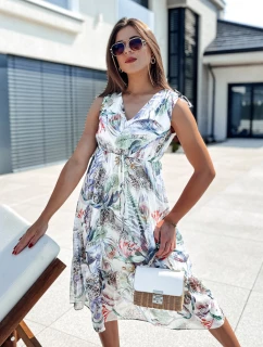 ROSALIE šaty biele FashionStreet EY2529