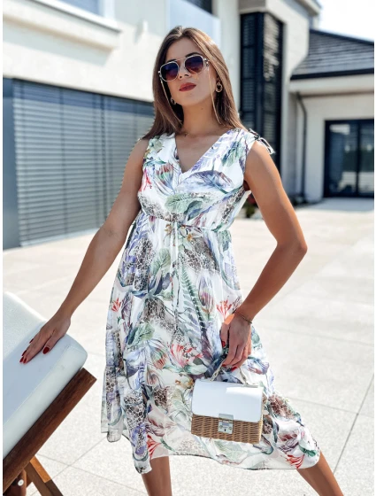 šaty bílé Dstreet model 21978317 - FashionStreet šaty bílé Dstreet model 21978317 - FashionStreet