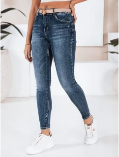 Dámske modré push up džínsy FashionStreet UY2795