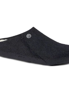zateplené pantofle  Anthracite z vlněné regular wide model 21351024 - Birkenstock