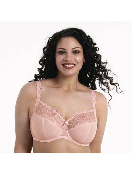 Suzette podprsenka s kosticami Full Cup 5253 wild rose - RosaFaia