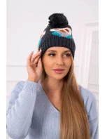 Dámská čepice  navy blue model 18751617 - K-Fashion