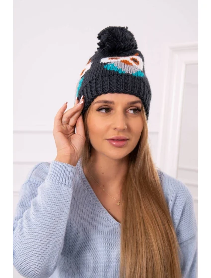 Dámská čepice  navy blue model 18751617 - K-Fashion