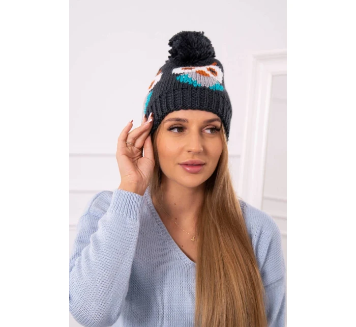 Dámská čepice  navy blue model 18751617 - K-Fashion