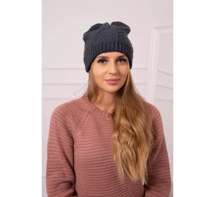 Dámska čiapka Lorena K377 graphite Dámska čiapka Lorena K377 graphite