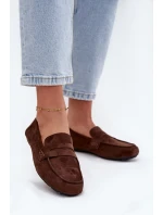 Ploché Tmavě hnědé model 21709145 - Boto