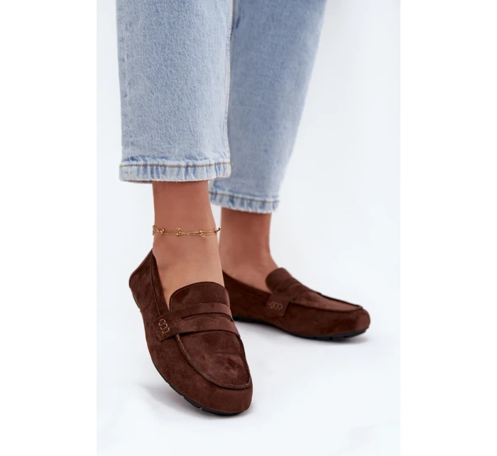 Ploché Tmavě hnědé model 21709145 - Boto