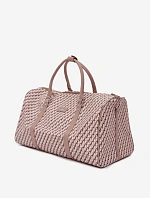 Vzorovaná cestovná taška Beige Women's Nelle